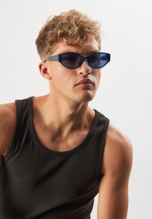 Bello Transparent Blue