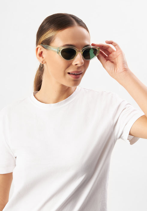 Bello Transparent Green