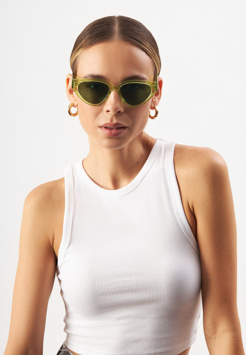 Messina Transparent Green