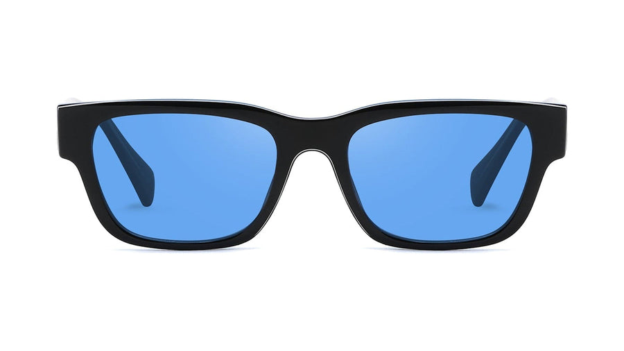 Venturi Blue sunglasses with blue recycled PMMA lenses by ECO SHADES