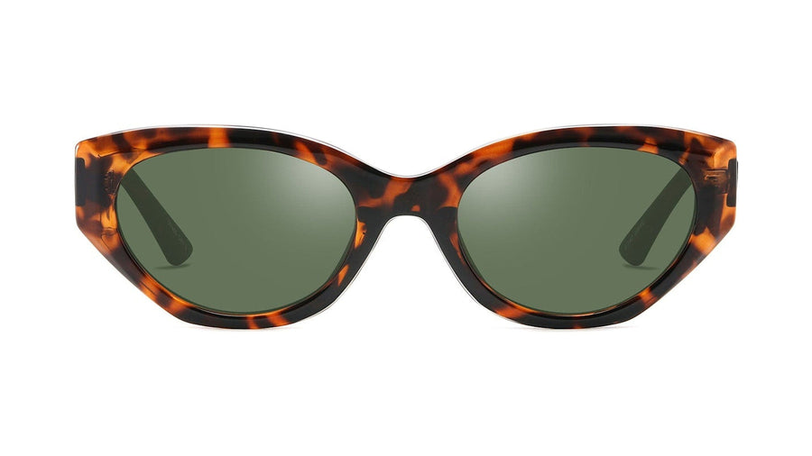 Palma Havana cat-eye sunglasses with tortoiseshell frame by ECO SHADES